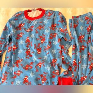 Hanna Andersson Spider-man Xmas Pajam Set